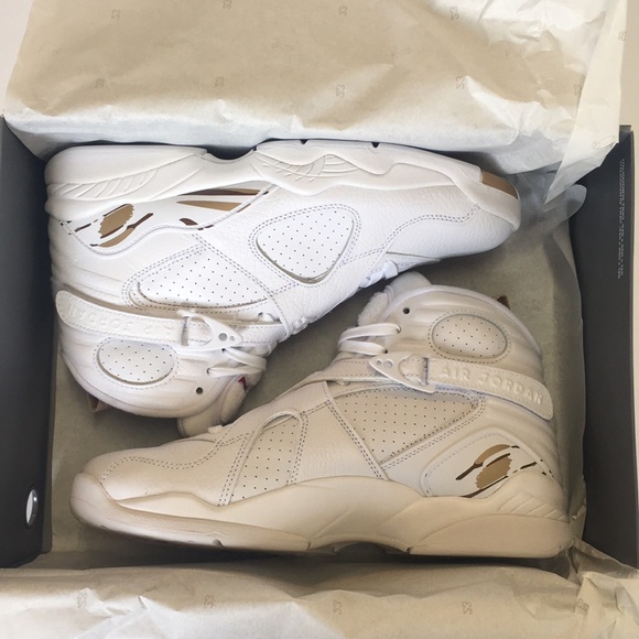 Nike Other - OVO Jordan 8 Retro White SZ Men’s 9